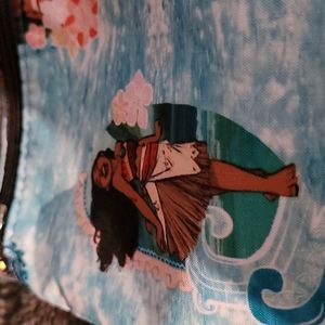 LAST  1 Lesportsac Ltd Ed Disney Moana Wave Runner XL cosmetic bag p…